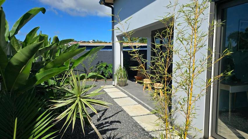 Maison de vacances pour 4 personnes, avec vue et jardin