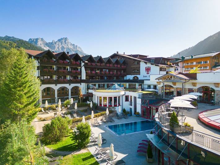 Hotel für 2 Personen, mit Balkon und Garten sowie Pool am Haldensee