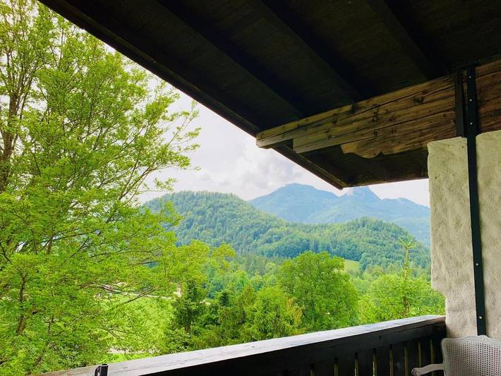 Ferienwohnung für 4 Personen, mit Balkon und Seeblick sowie Ausblick in Strobl - 2