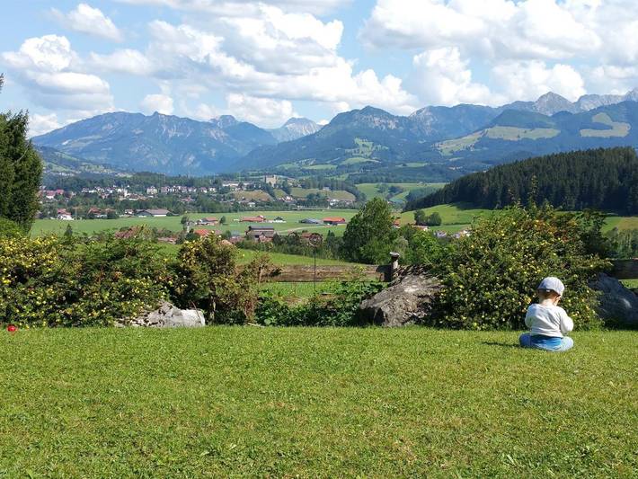 Hütte für 3 Personen, mit Garten und Balkon in den Allgäuer Alpen - 2
