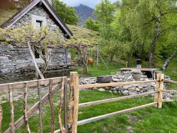 Ferienwohnung für 10 Personen, mit Sauna im Tessin