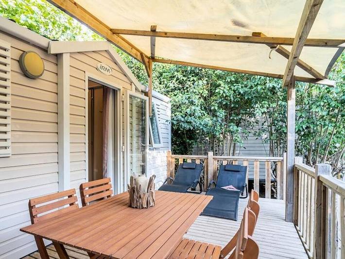 Camping Sandaya l'Etoile d'Argens - Mobilhome 4 personnes - Cottage Estérel 3 Pièces 4 Personnes Climatisé + Tv in Fréjus, Côte méditerranéenne (France)