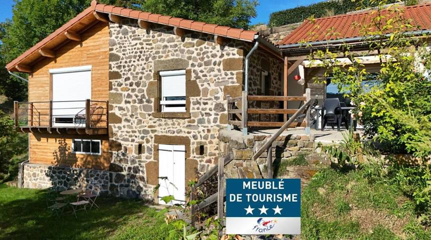Maison de vacances pour 4 personnes, avec jardin et vue