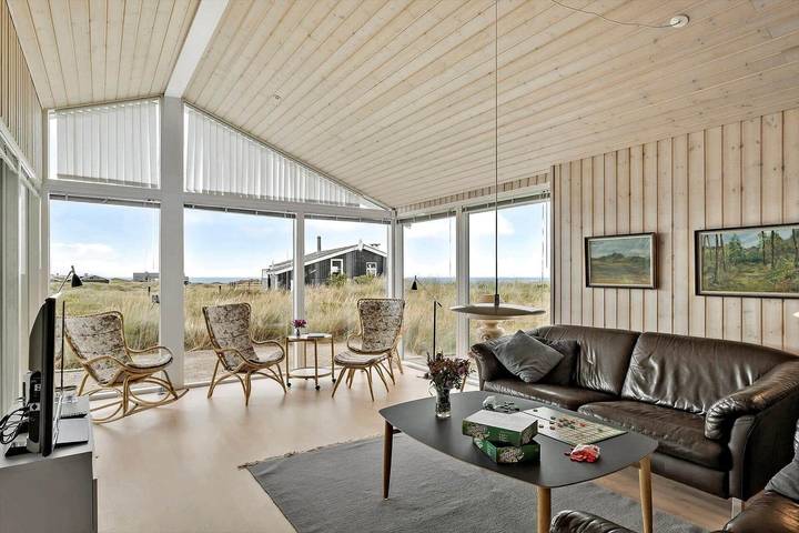 Ferienhaus mit Meerblick für 8 Personen, mit Terrasse, mit Haustier in Grønhøj Strand - 3