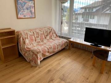 Ferienwohnung für 2 Personen, mit Ausblick und Balkon sowie Garten, mit Haustier in Davos