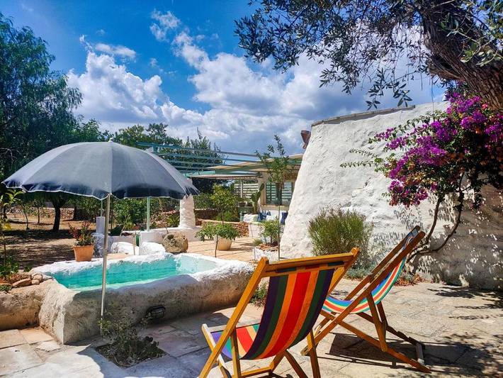 Location de vacances pour 2 personnes, avec piscine ainsi que terrasse et jardin à Tricase - 2