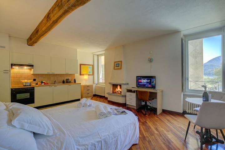 Ferienwohnung für 2 Personen, mit Seeblick, mit Haustier