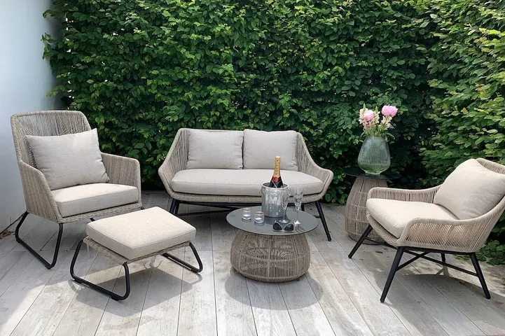 Blockhütte für 2 Personen, mit Terrasse - 1