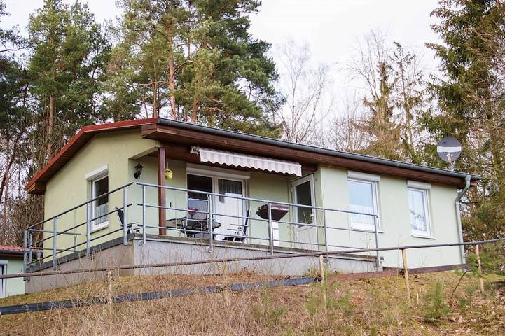 Ferienwohnung für 4 Personen, mit Terrasse und Garten in der Feldberger Seenlandschaft