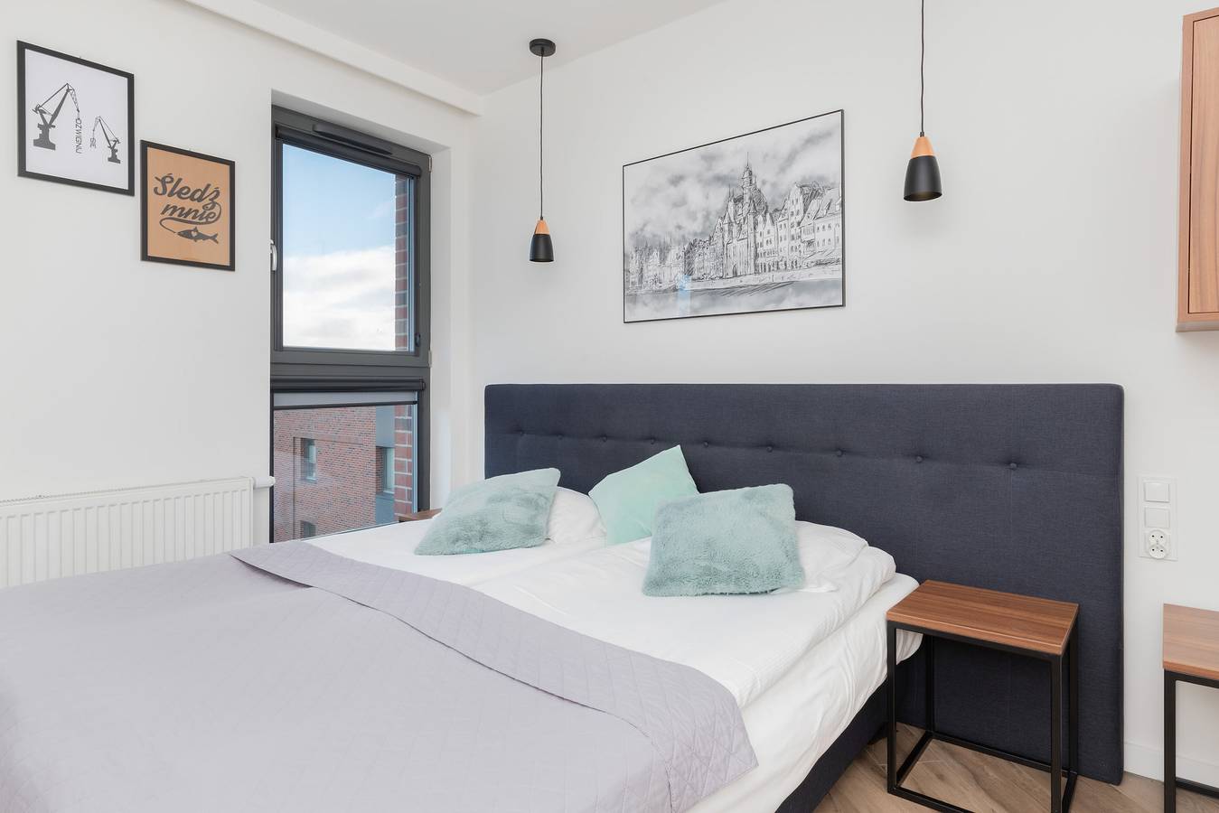 Hel enrumslägenhet, Modern Studio in Gdansk | Parking | Close to Railway Station in Wrzeszcz Dolny, Gdańsk