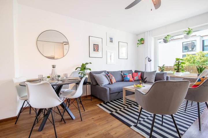 Appartamento per 6 persone, con Balcone e Panorama a Basilea