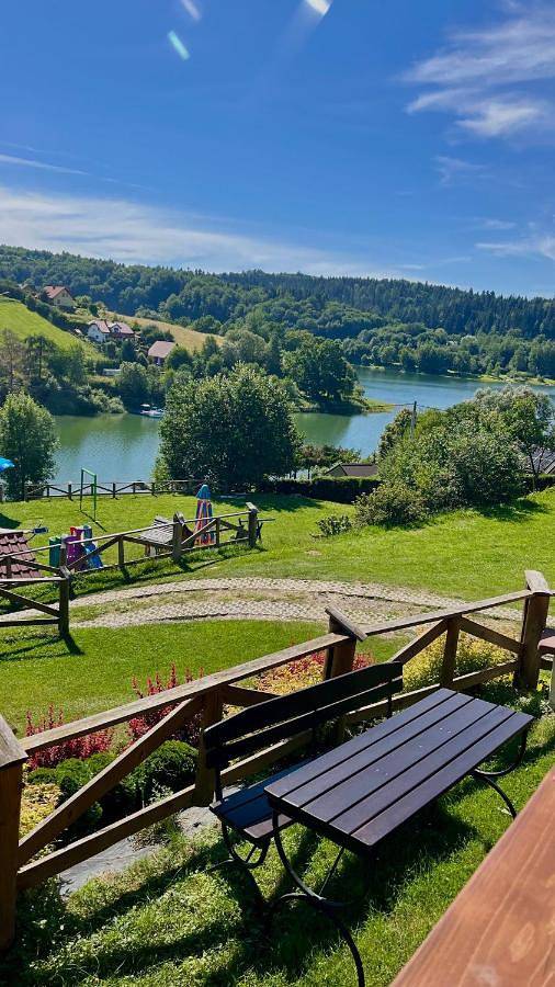Dobra Miejscówka Domki nad Jeziorem Solińskim Jacuzzi 60 m od plaży 504-978-418 in Karpaty (Polska)