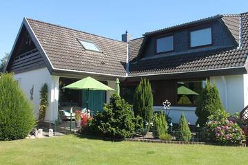 Ferienwohnung für 4 Personen, mit Balkon und Garten in Silberstedt