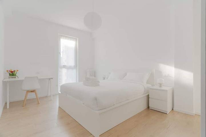 Ganze Wohnung, GuestHost - Cozy 72m2 apartment, ideal for 4 people, located on the third floor of a building without a lift.The accommodation is located in the Forlanini district, a quiet residential area well equipped with the main services and well connected thanks t in Mailand, Mailand Provinz