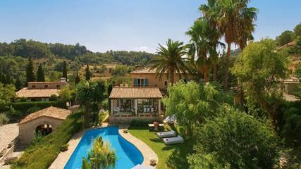 Finca in Mancor de la Vall, Mallorca Inselmitte für 9 