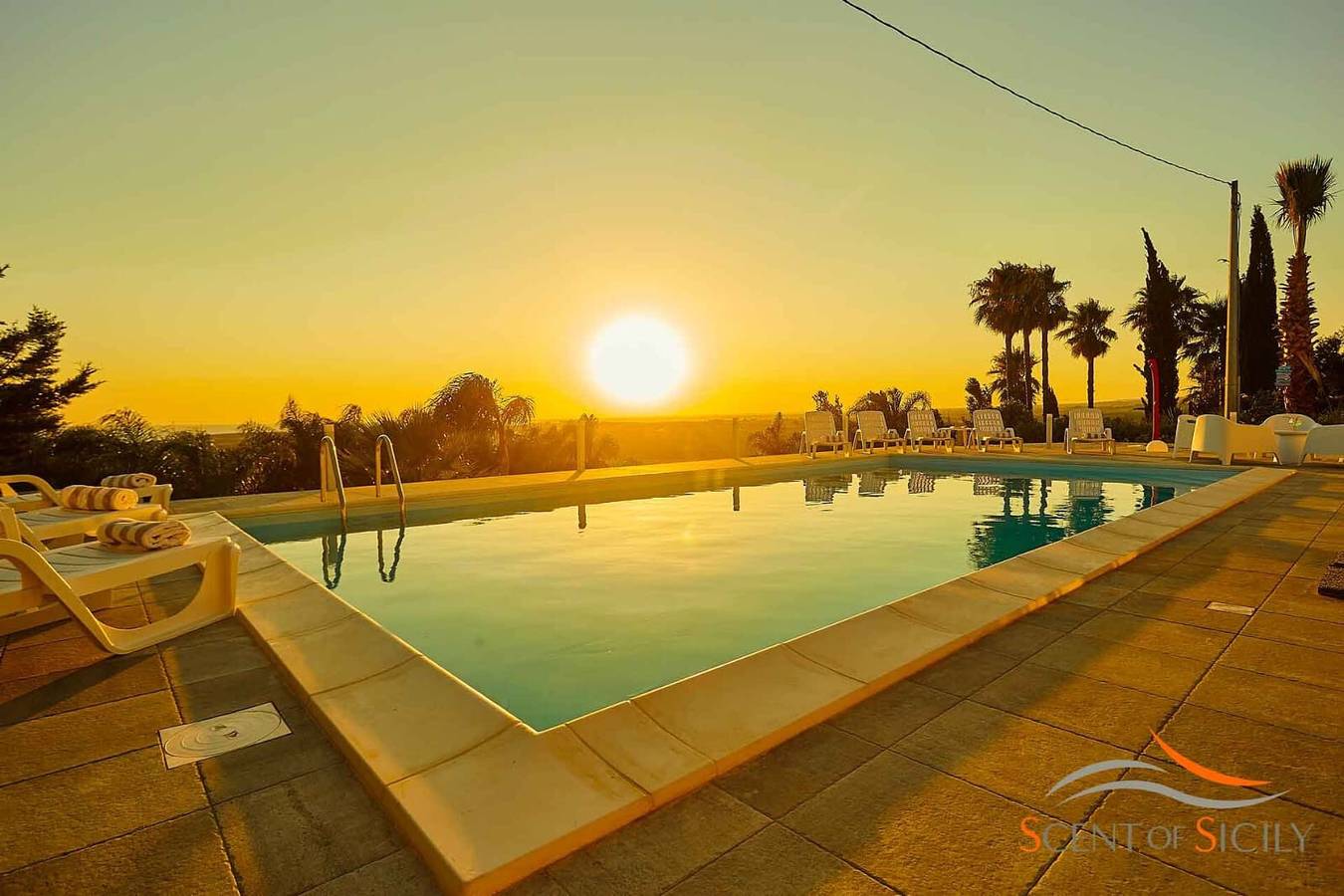 "Villa Sara" con vistas al mar, piscina y Wi-Fi in Sciacca, Provincia de Agrigento