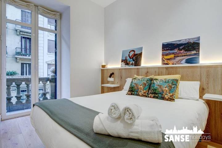 Appartement de vacances pour 7 personnes, avec balcon