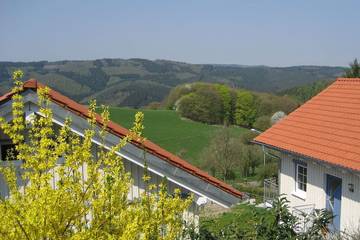 Ferienwohnung für 3 Personen, mit Garten und Terrasse, mit Haustier in Rothenberg