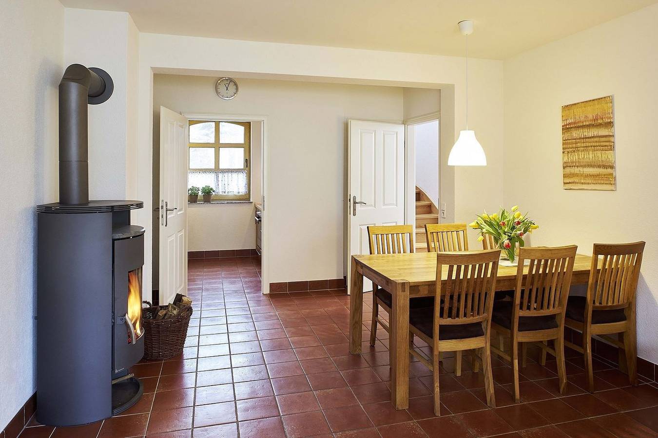 Holunderhaus mit 92 m² auf 2 Ebenen für 6+2 Pers., 3 Schlafzimmer, 3 Bäder in Görzig, Rietz-Neuendorf