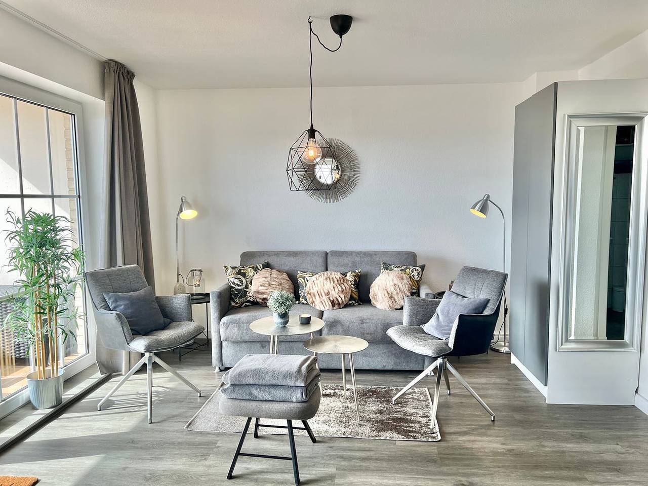Ganze Wohnung, Fewo1846 - Küstennest (App. 590) / Studio-Apartment mit Balkon im 1. Og in Wassersleben, Harrislee
