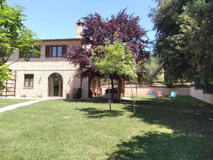 Casa vacanza per 9 persone, con Terrazza e Giardino nonché Panorama a Sant'Elpidio a Mare