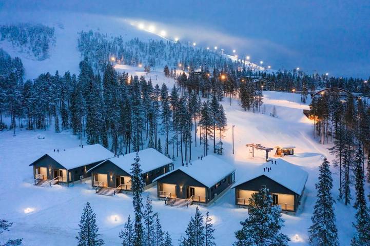 Ferienhaus für 6 Personen, mit Balkon und Sauna sowie Ausblick in Finnland
