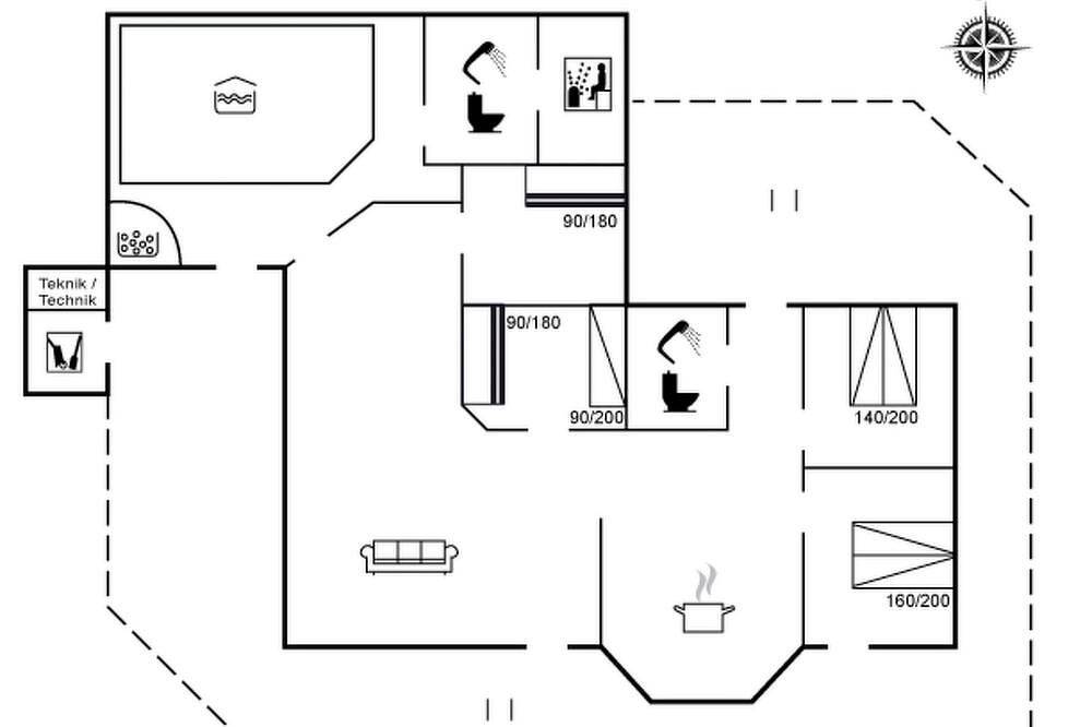 \"Mechthild\" - 2.7km from the sea in Saltum, Jammerbugt