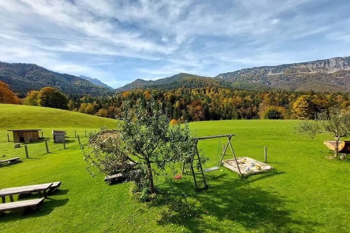 Bauernhof für 4 Personen, mit Garten und Balkon in Bischofswiesen