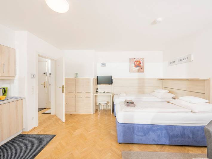 Apartamento entero, Studioappartement mit kleinem Garten und Terrasse in Hernals, Viena