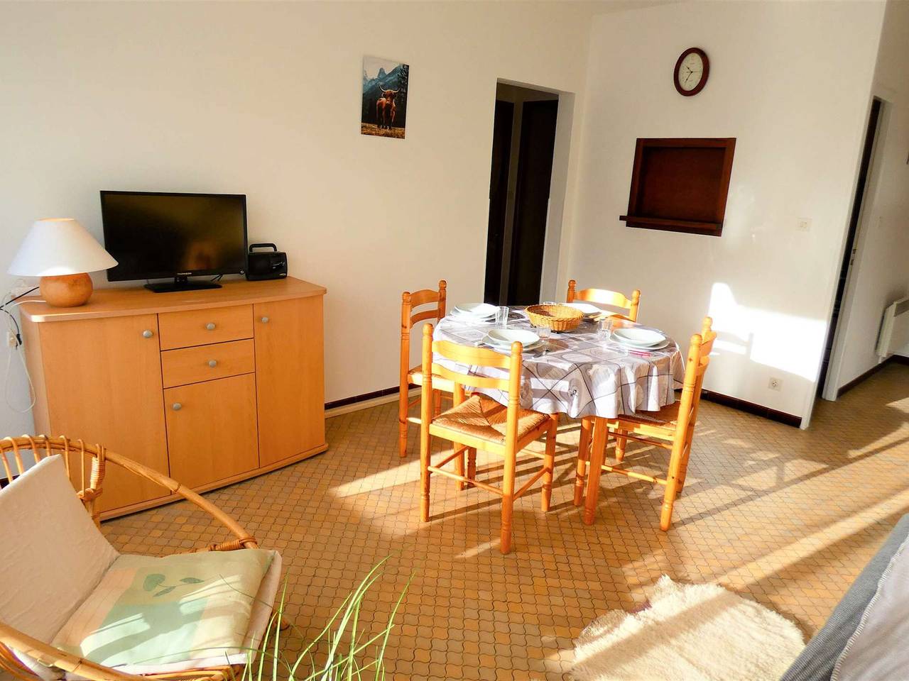 Apartamento entero, Cómodo T2 para 4 con parking en St Lary Soulan in Saint-Lary-Soulan, Parque nacional de los Pirineos