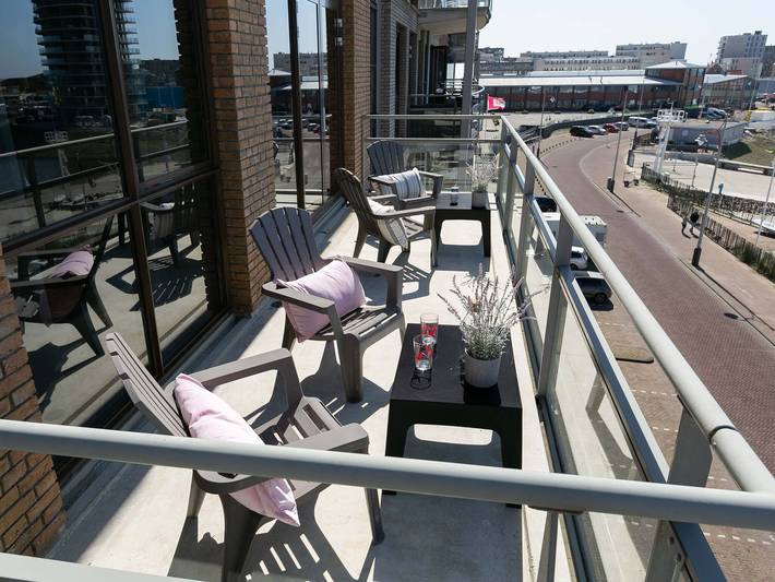 Gîte pour 5 personnes, avec balcon/terrasse, adapté aux familles dans Scheveningen - 3