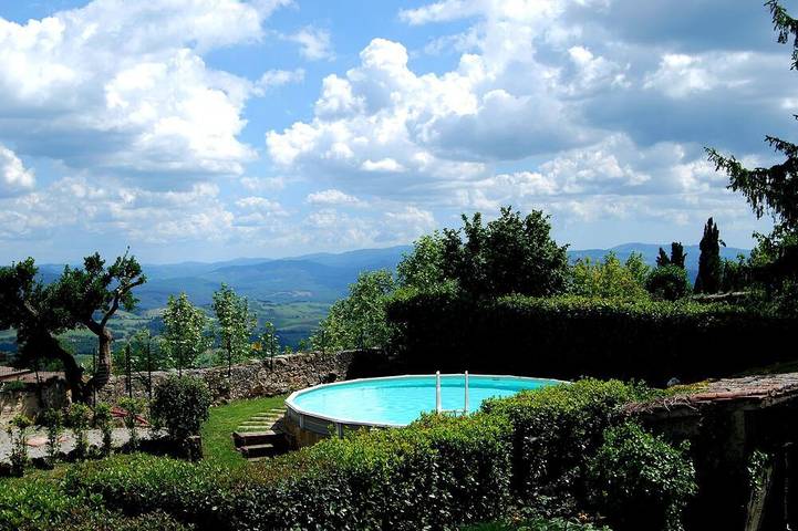 Gîte pour 5 personnes, avec balcon et jardin
