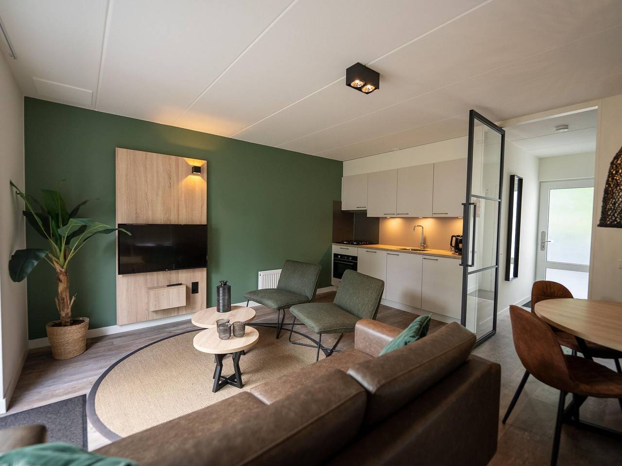 Bungalow nabij Hunebedcentrum in Borger, Drenthe