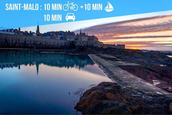 Gîte pour 4 personnes, avec Vue à La Richardais - 3