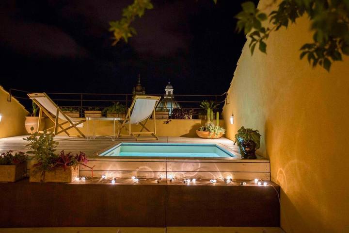 B&b per 2 persone, con Balcone e Terrazza nonché Idromassaggio e Panorama a Caltagirone