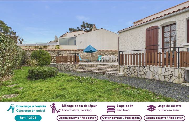 Maison pour 6 avec jardin et terrasse in Longeville-sur-Mer, Vandea