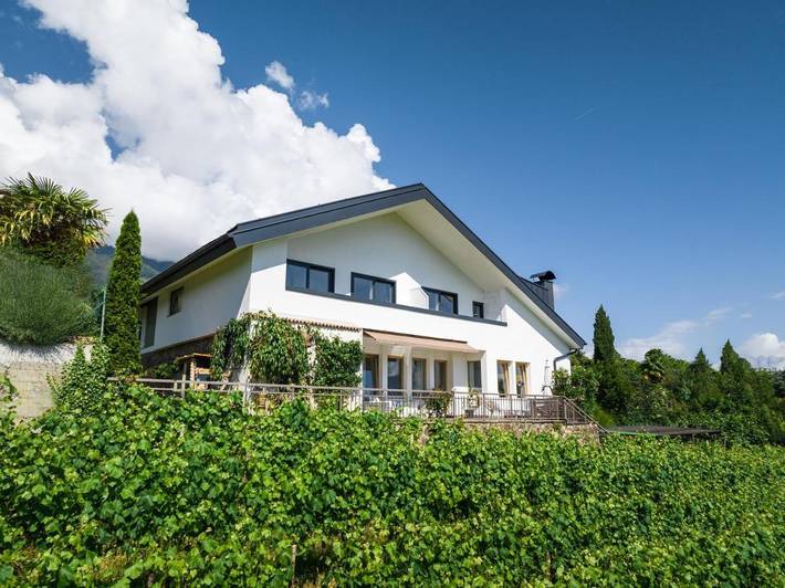 Ferienwohnung für 3 Personen, mit Ausblick und Garten, mit Haustier