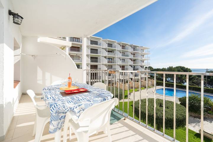 Appartement de vacances pour 5 personnes, avec jardin et bassin pour enfant
