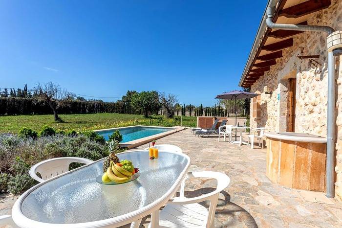 Finca für 3 Personen, mit Pool und Garten auf Mallorca Inselmitte - 4