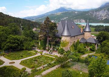 Hôtel pour 2 personnes, avec vue et jardin à Crots