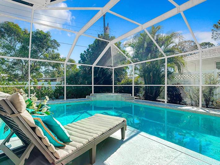 Ferienhaus für 8 Personen, mit Garten und Kinderpool sowie Pool und Ausblick - 1