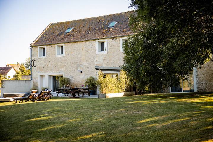 Gîte pour 12 personnes, avec Jardin