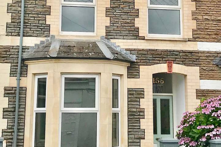 Holiday home for 7 people, with garden in Cardiff