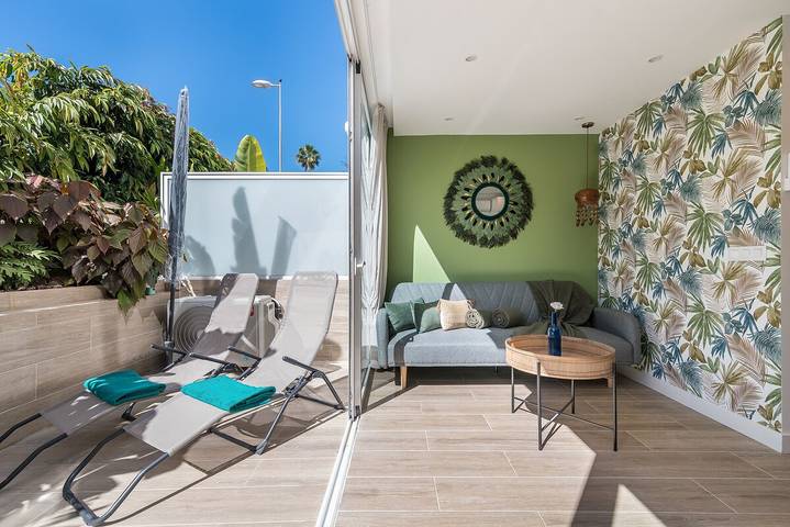 Ferienwohnung für 3 Personen, mit Terrasse und Pool in San Agustin - 4