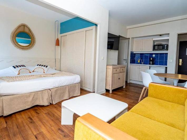 Hôtel & Résidence Le Grand Large - Wohnung 6 personen - Komfortwohnung 2 Zimmer 6 Person in Biarritz, Bayonne und Umgebung