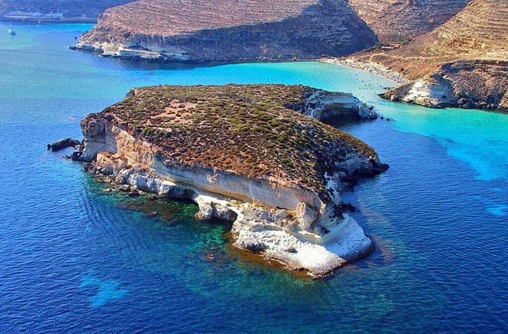 Vakantiewoning voor 4 personen, met terras op Lampedusa