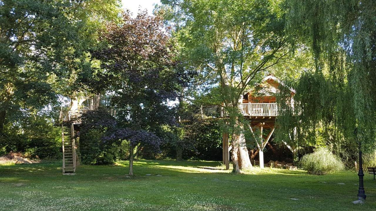 Cabane perchée luxe avec jacuzzi Domaine du Marais Maisse in Maisse, Parc naturel régional du Gâtinais français