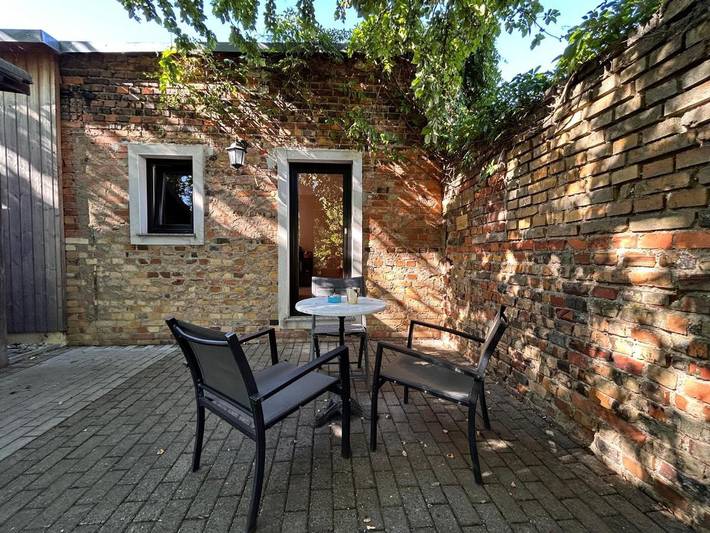 Ferienwohnung für 4 Personen, mit Ausblick und Garten in Leipzig-Ost - 3