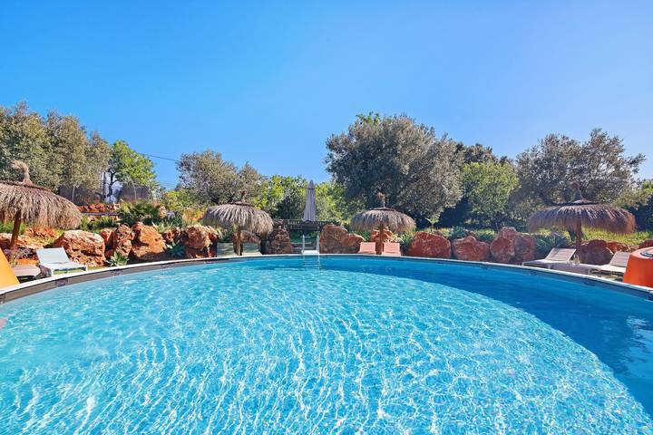Casa de férias para 6 pessoas, com Jardim em Moncarapacho