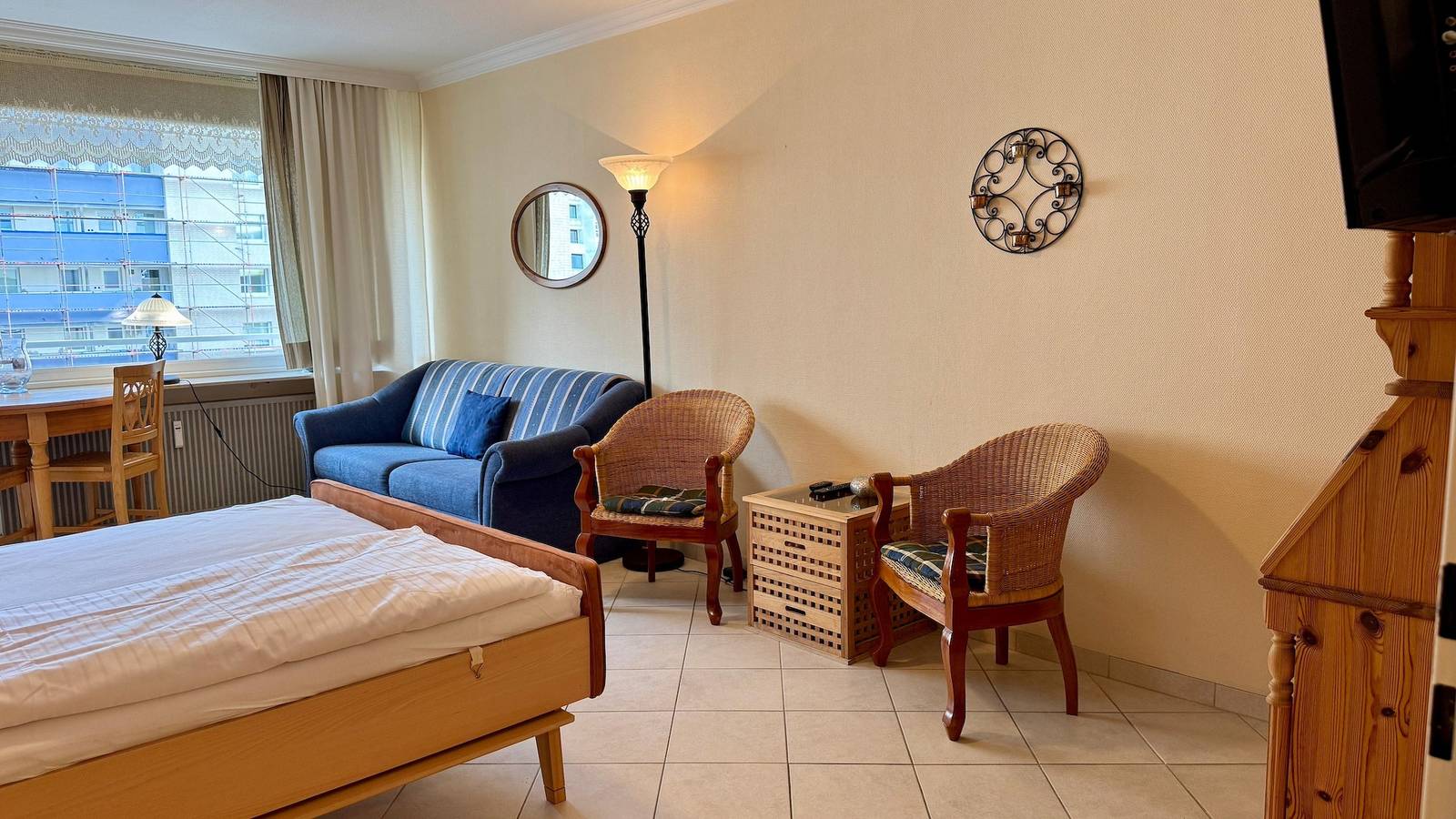 Ganze Ferienwohnung, 36, sehr Strandnah, im Herzen Westerlands, Westbalkon, 1 Zi. in Westerland, Sylt (Gemeinde)